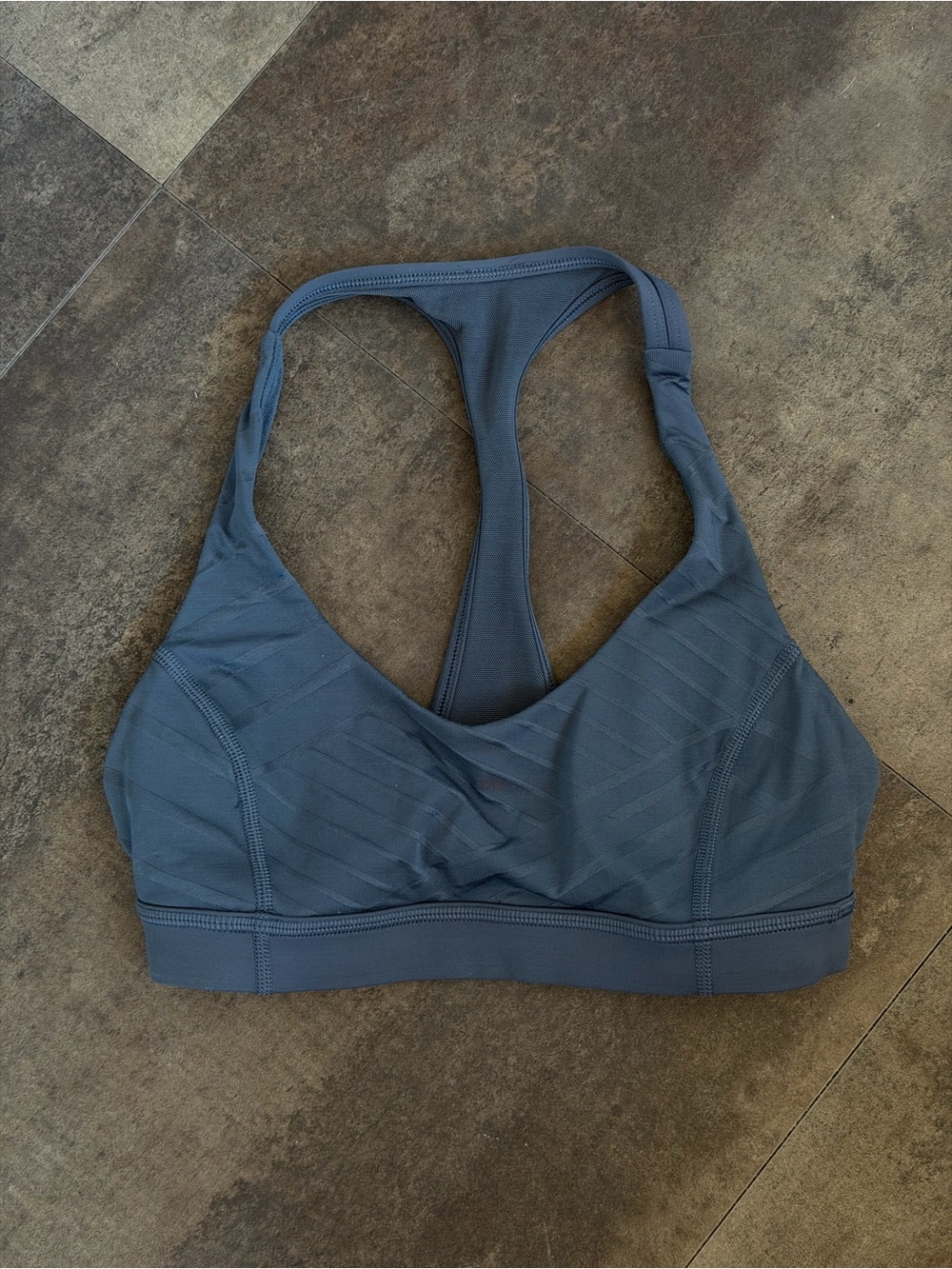 lululemon athletica Racerback Sports Bra - Slate Blue